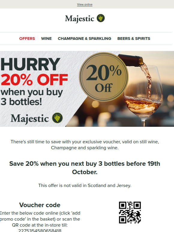 Don't miss out on your 20% discount voucher!