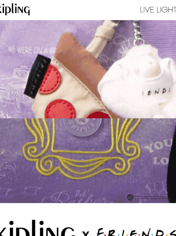 Meet the icons of Kipling x Friends