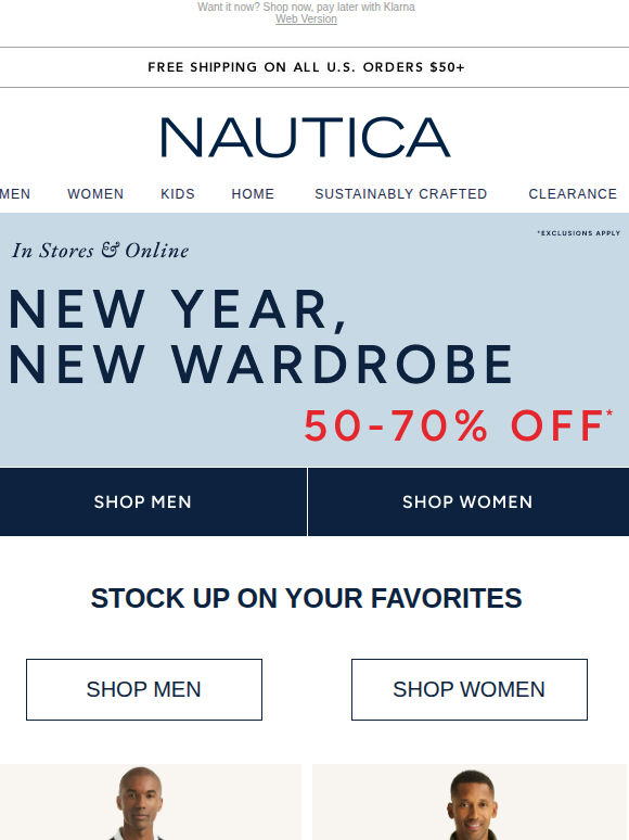 50-70% off styles picked just for you