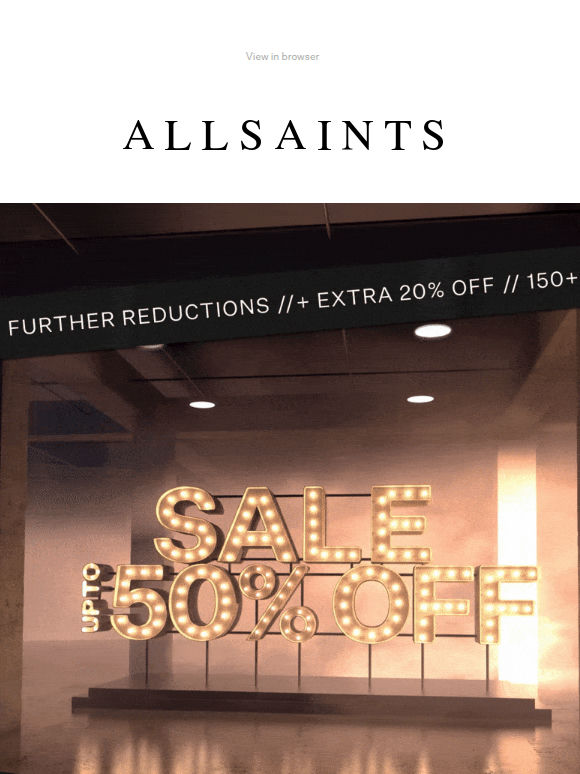 Extra 20% Off SALE: We’ve Got Your Size