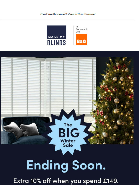 Final hours: extra 10% off winter sale