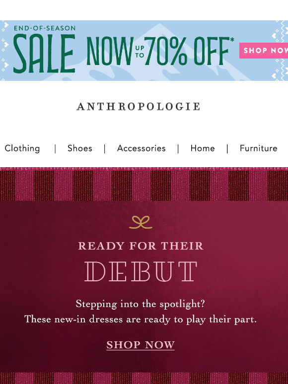 New-in dresses, ready for their debut 👗