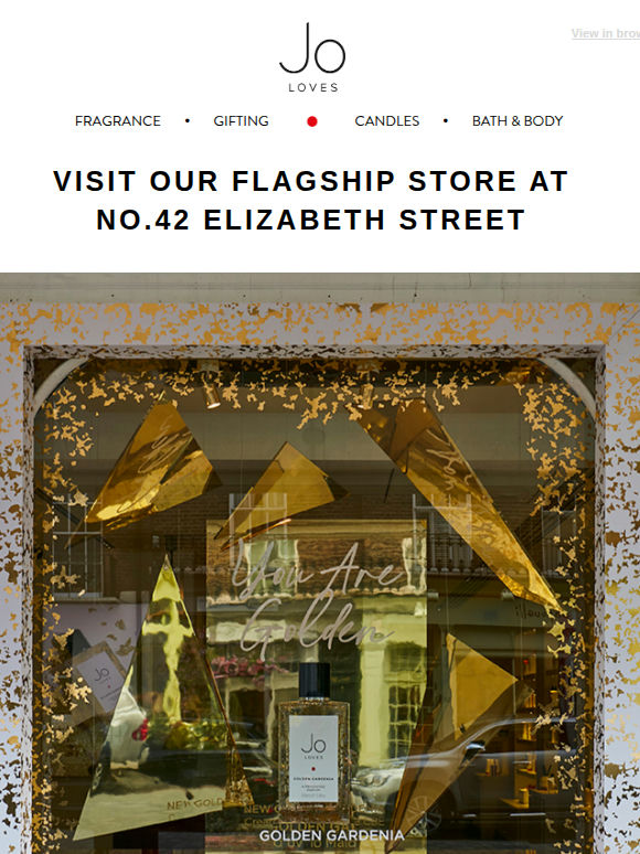 Visit our Flagship Store for a scented experience