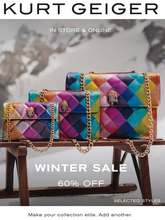 The Winter Sale | Kensington Bags