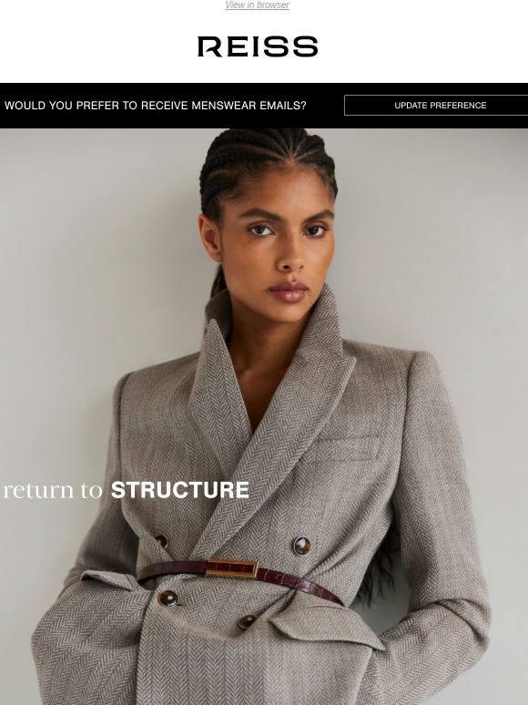 The January Edit  | A Return to Structure
