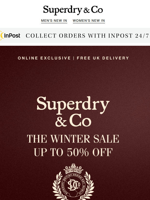 Cold-Weather Essentials Up to 50% Off