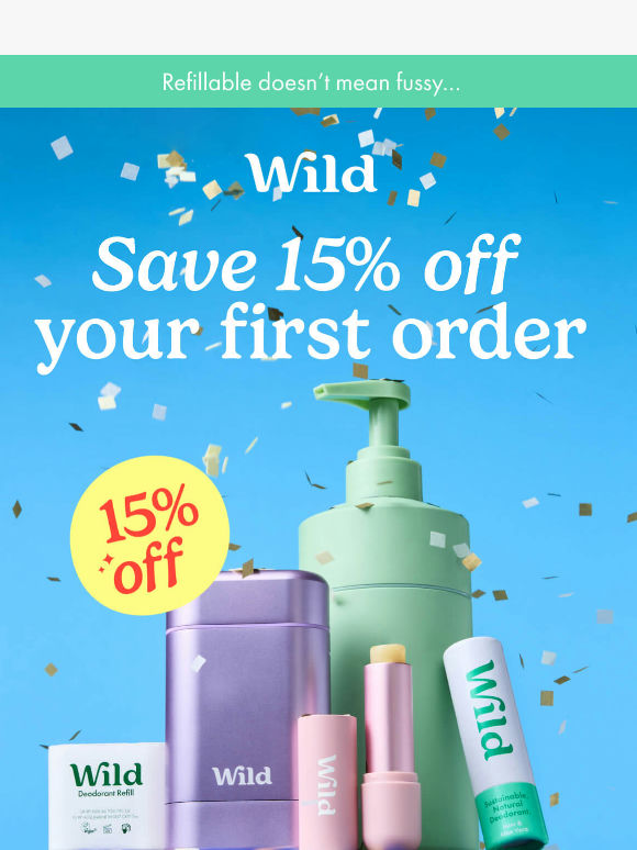 FLASH SALE: 15% off everything just for you