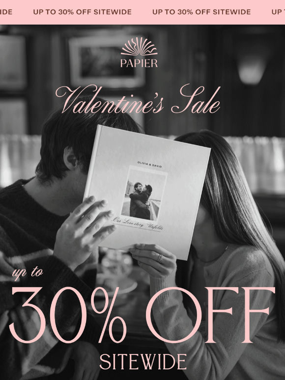 Up to 30% off: Our Valentine's top picks