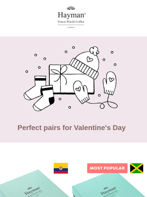 Perfect pairs for Valentine's Day