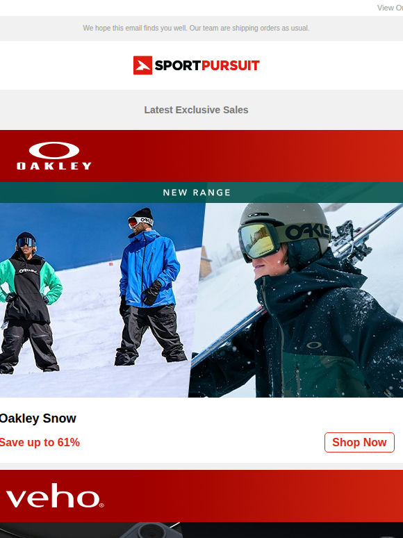 Oakley - New Range | Veho | Keen | Emma | LØCI Sneakers | Up to 81% Off!
