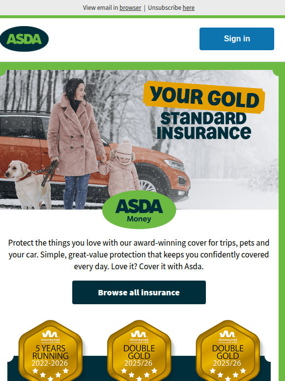 Cover you can rely on, with extra benefits