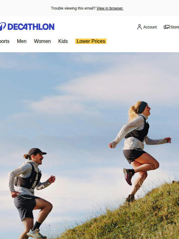 ☀️ Spring into action with £10 off, Adam!