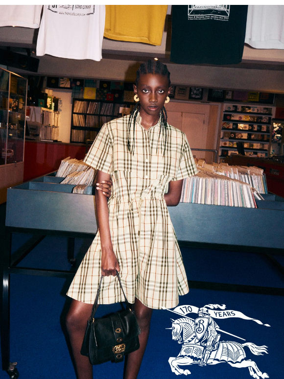 Hit refresh: new styles in Burberry Check