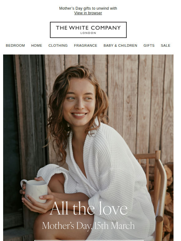 Because she deserves a little pampering