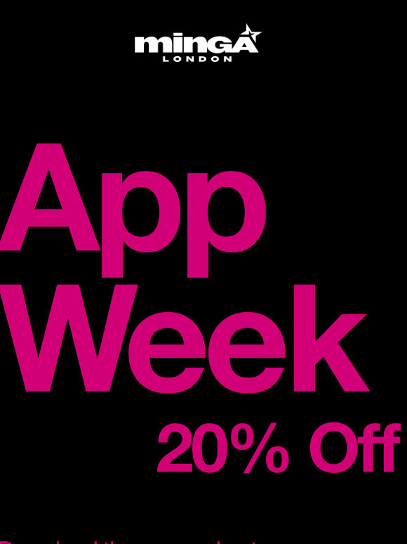 APP WEEK STARTS NOW!