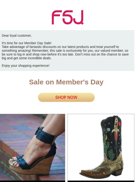 🎯 Score Big Savings on Our Member's Day Sale!