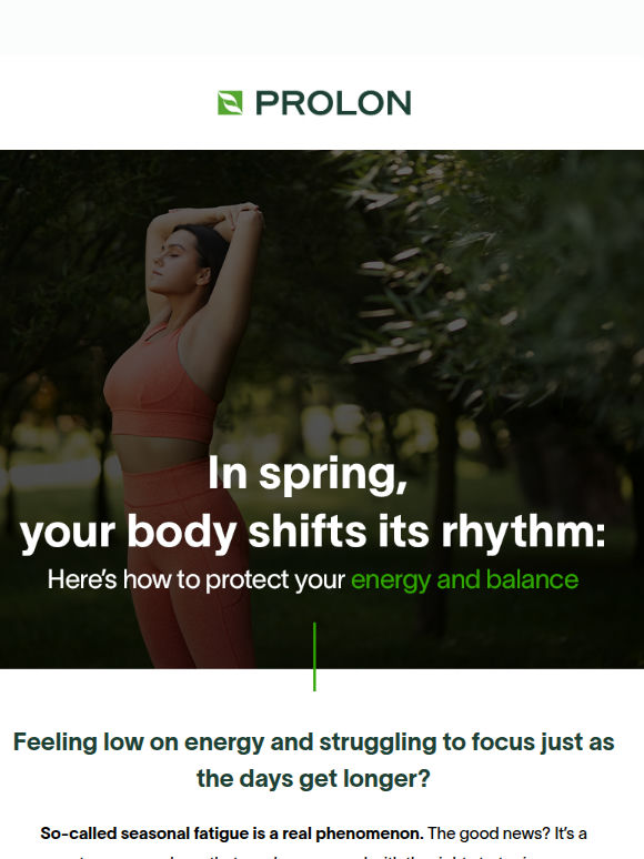 😴 Spring fatigue: here’s how to overcome it