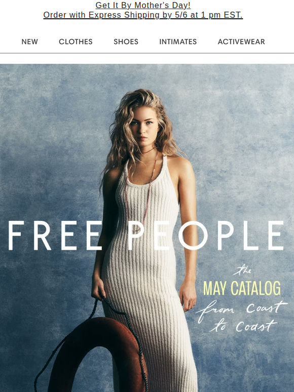 The Monday Drop: The May Catalog