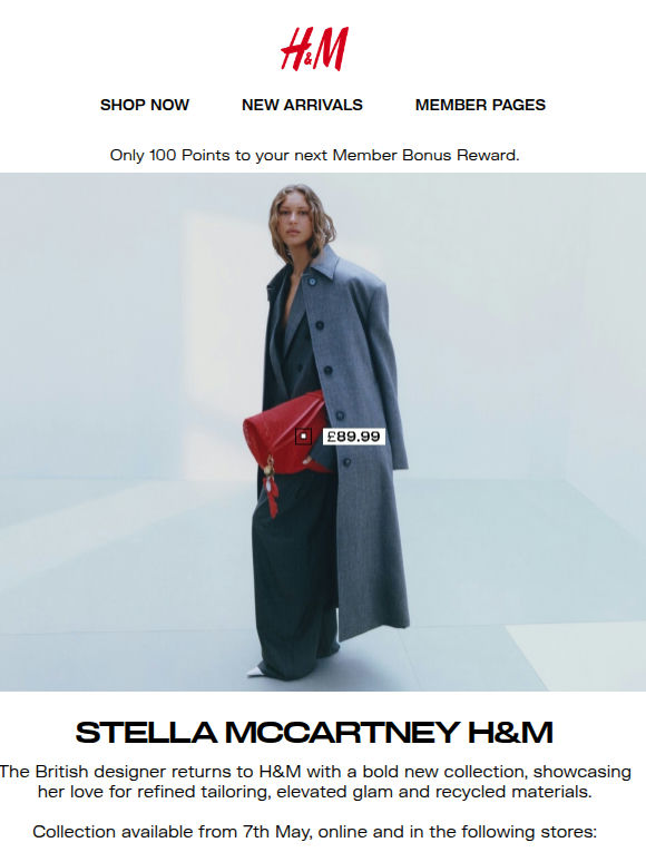 The new Stella McCartney H&M