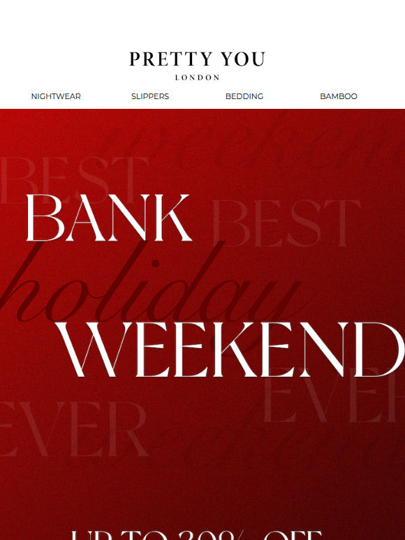 Last chance to save up to 30%!