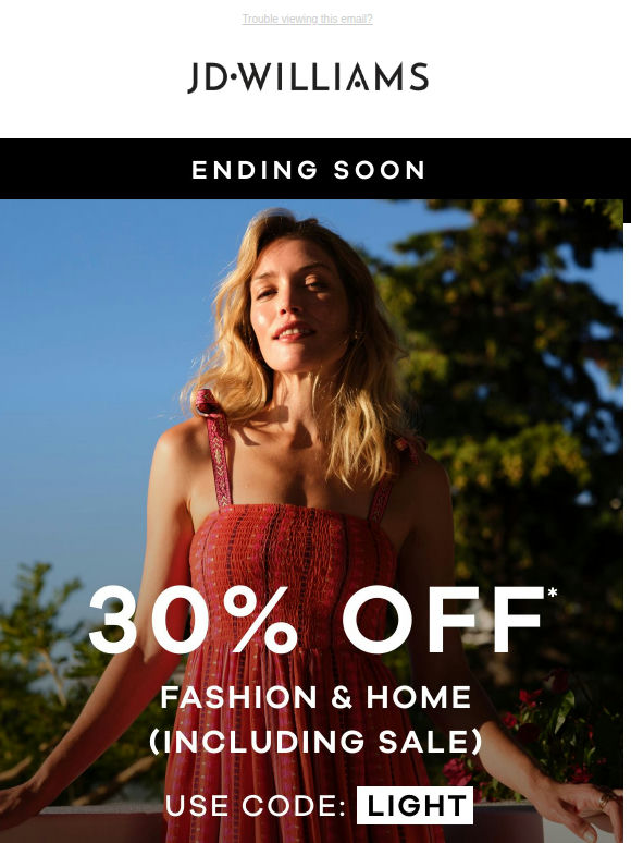 Bank hol bonus: 30% off (yes, even sale) 💰