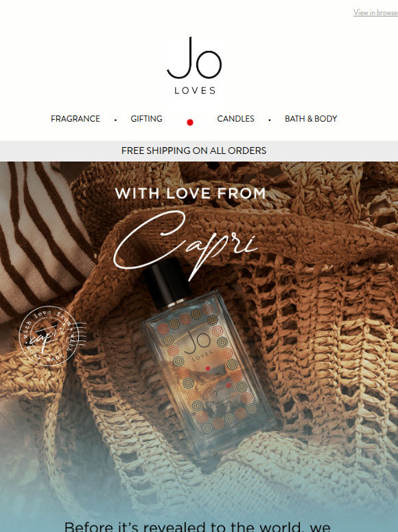 Your Early Access: With Love From Capri
