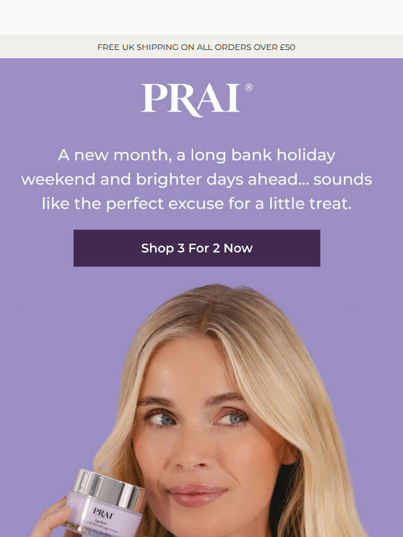 Your Bank Holiday Treat Starts NOW!