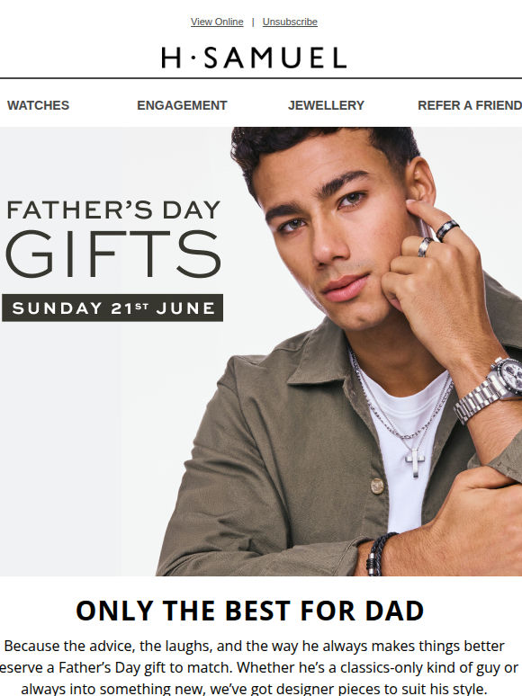 Only the best for Dad