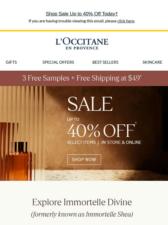 Immortelle Divine Body Care Benefits