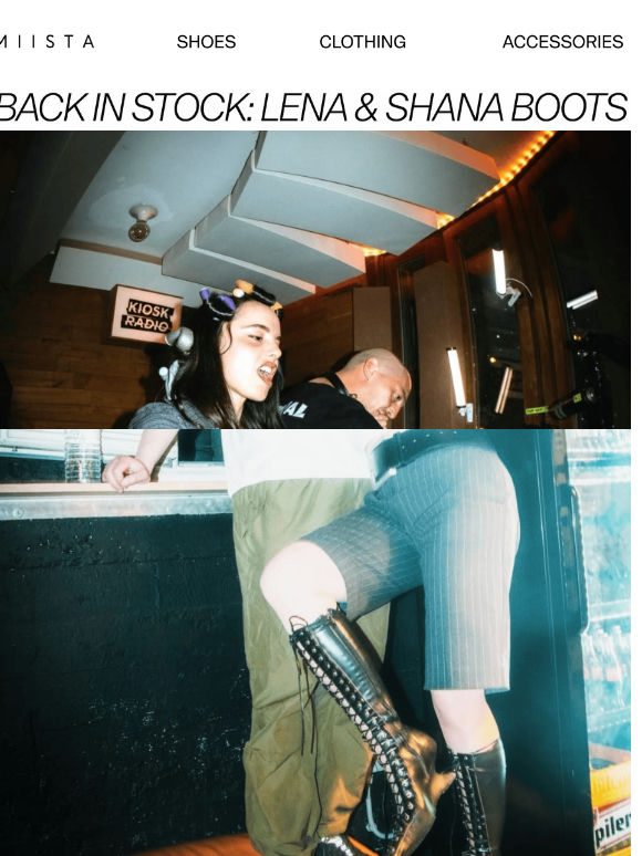 Lena and Shana Boots are back in stock
