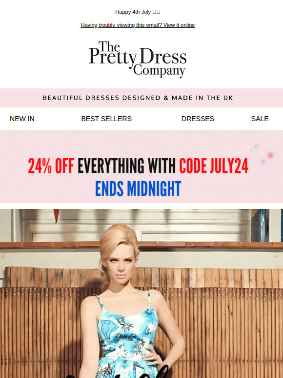 Last Chance 24% OFF Everything