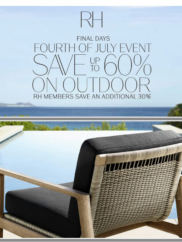 Save Up to 60% on Outdoor During the 4th of July Event. Final Days.