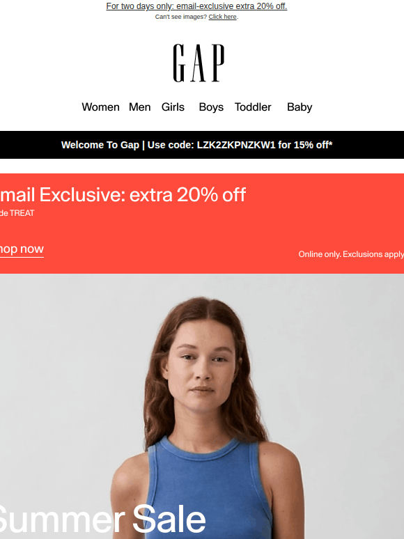 Only once a year: up to 70% off at the Summer Sale