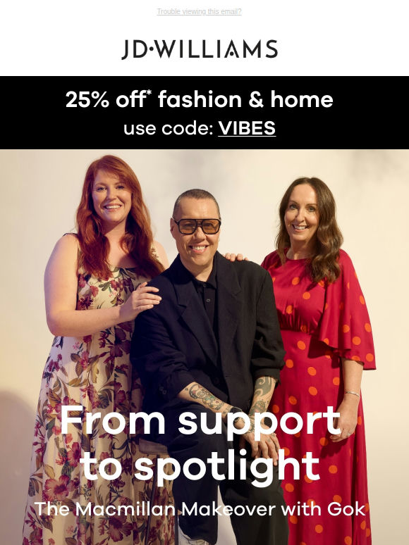 From support to spotlight with Gok 💚