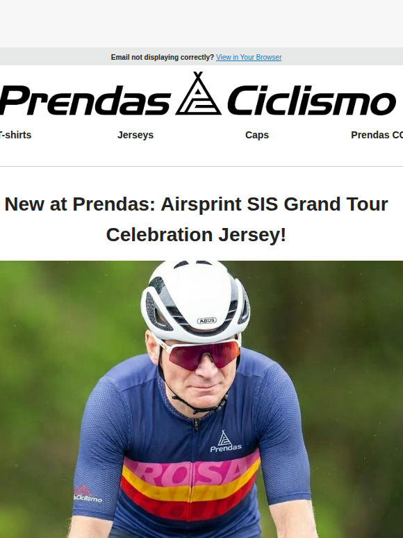 New Grand Tour Celebration Jersey & TDF Collection!