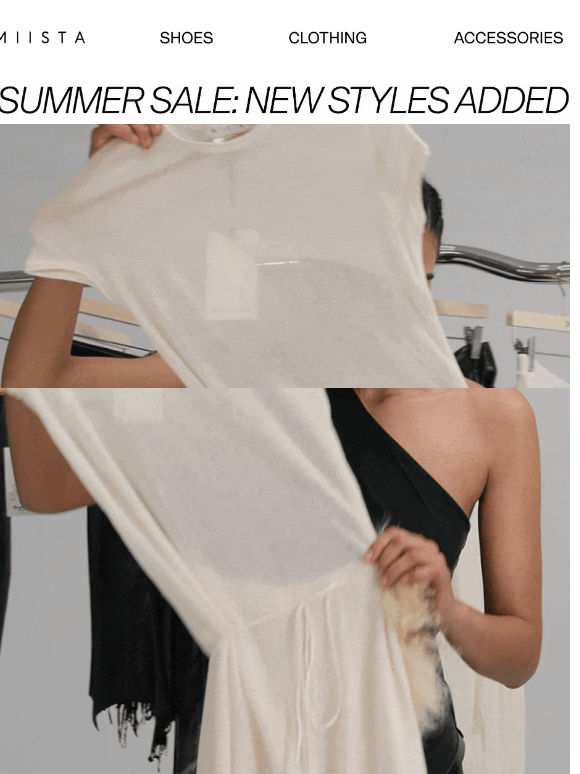 Summer Sale: New Styles Added