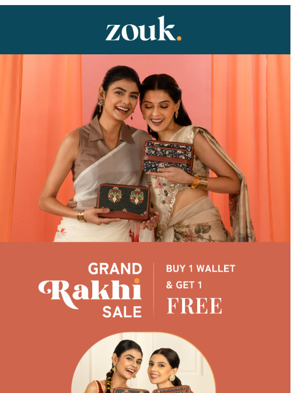 🎁 Buy One Wallet, Get One Free: A Thoughtful Gift for Rakhi & Friendship Day!
