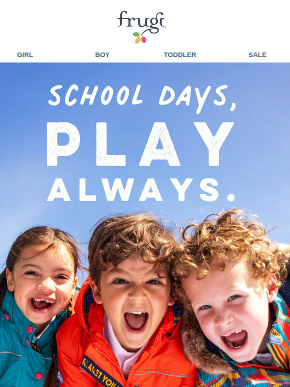 Go Back to School with Frugi!