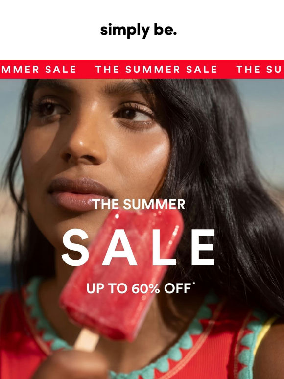 🌡️ SALE Forecast: Up to 60% Off