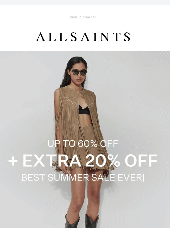 Extra 20% Off Sale: Festival Looks