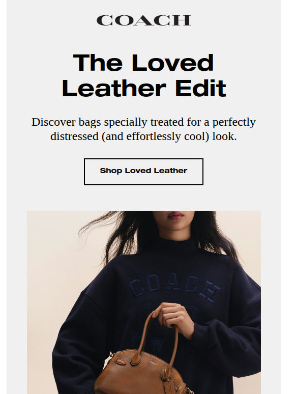 Meet our Loved Leather collection.