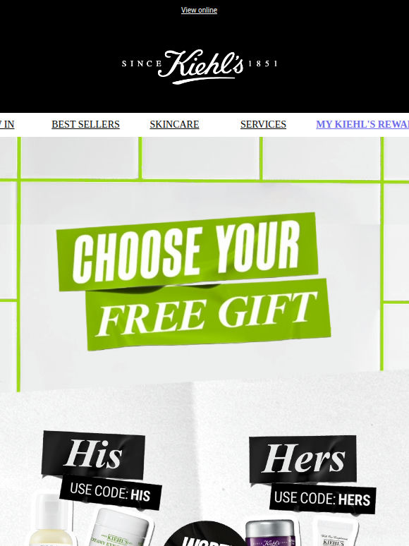 His. Hers. Yours (obviously)