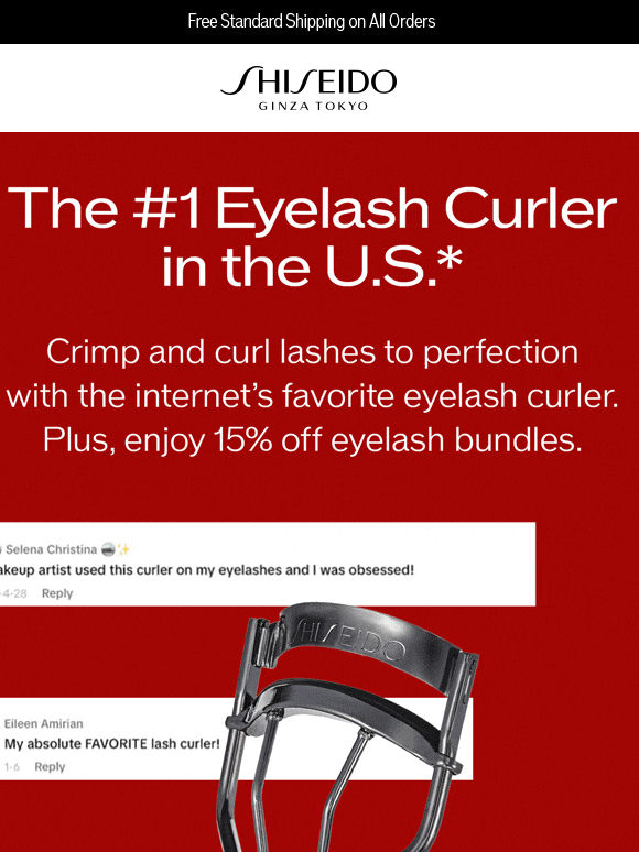 The #1 Eyelash Curler in the U.S. 👁️