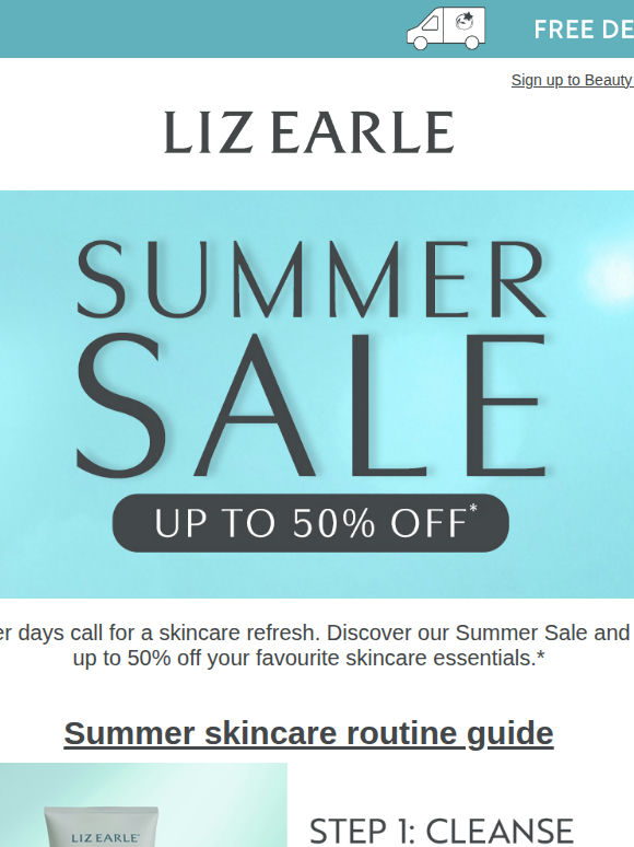 Our Summer Sale continues | Save up to 50%
