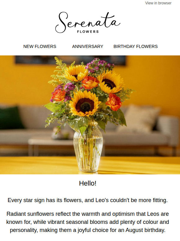 ♌ Why are sunflowers linked with Leo?
