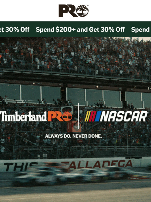 Timberland PRO and NASCAR: Track Tested Toughness