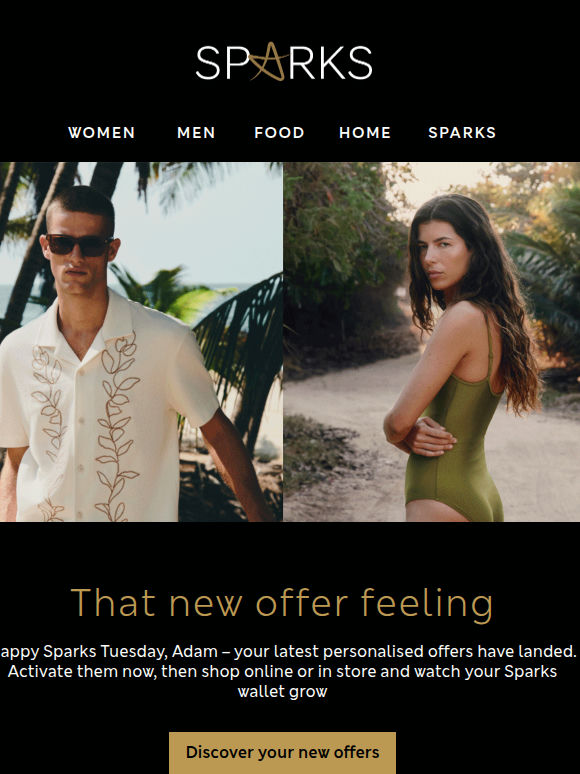 New week, new Sparks offers 🙌