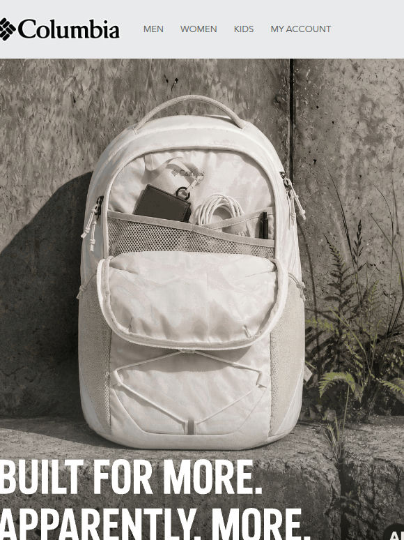 Go further with the right bag