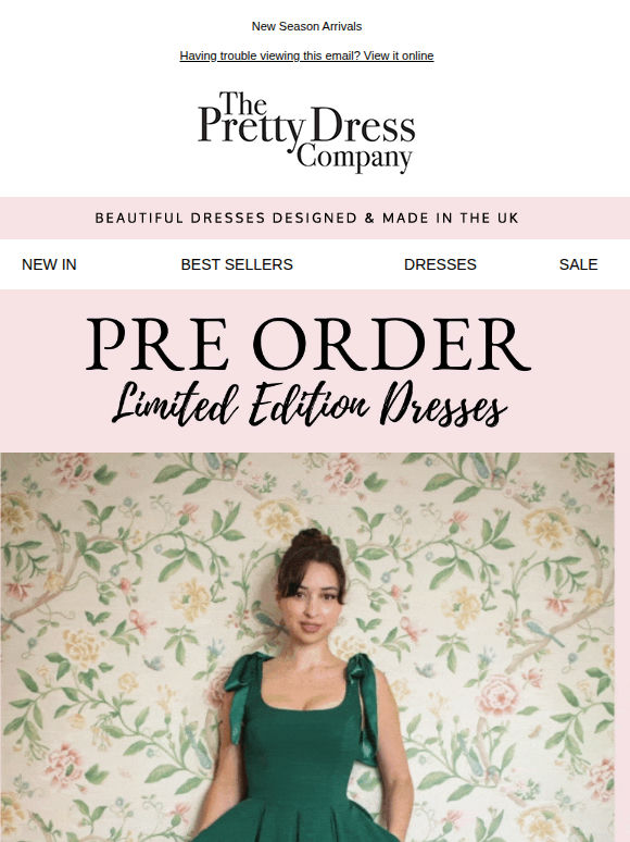 New Season Pre Order Picks