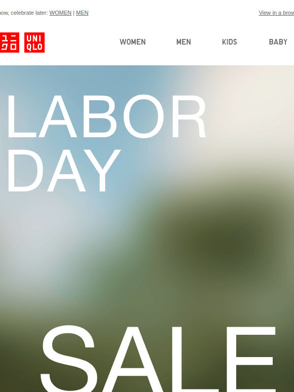 The Labor Day Sale is here!